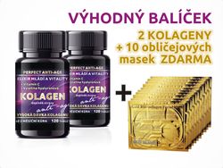 Kolagen Anti-Age 120 tbl + 10x kolagenová maska ZDARMA