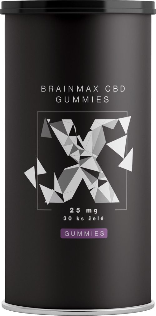 BrainMax CBD Gummies 25 mg, 30 želé bonbónů