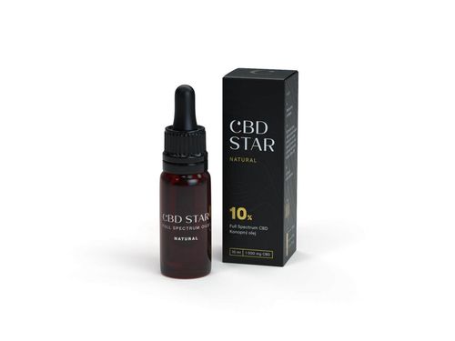 CBD 10% olej Natural 10 ml