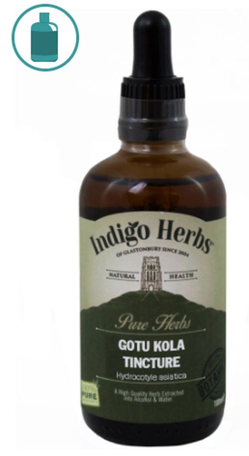 Indigo Herbs Gotu Kola tinktura, 100 ml