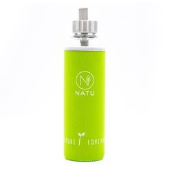 NATU - Skleněná lahev v zeleném termo obalu, 550ml
