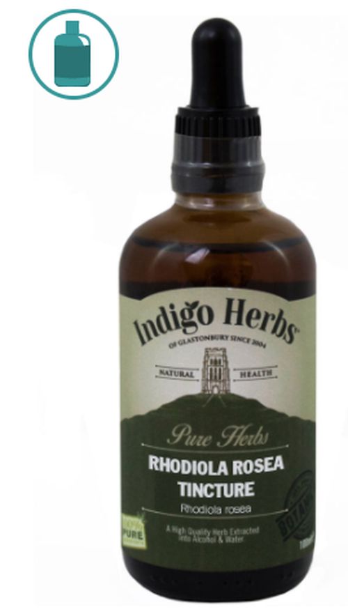 Indigo Herbs Rhodiola rosea tinktura - Rozchodnice růžová, 100 ml