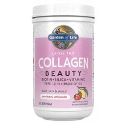 Garden of Life Collagen Beauty (Kolagen - Kolagenní peptidy), Citrón Jahoda, 270 g