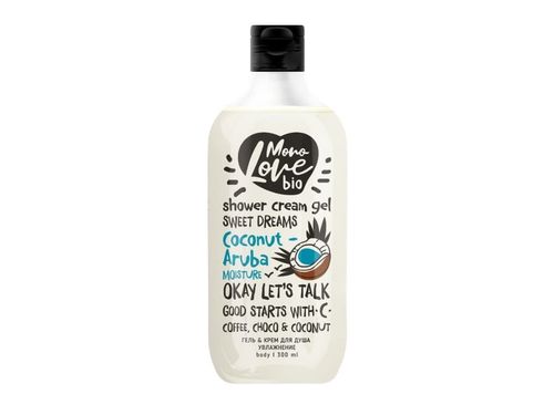 Bisou - Bio MonoLove - Sprchový gel hydratace, Kokos-Aruba, 300 ml