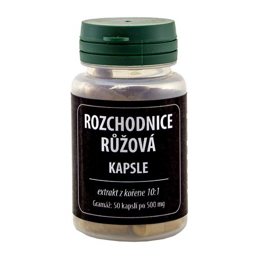 Rozchodnice růžová 50 kapslí (Rozchodnice růžová extrakt z kořene 50 kapslí s 500 mg)