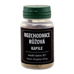 Rozchodnice růžová 50 kapslí (Rozchodnice růžová extrakt z kořene 50 kapslí s 500 mg)