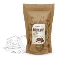 Protein&Co. Natural Whey 1 kg Příchuť 1: Italian cocoa, Množství: 500g
