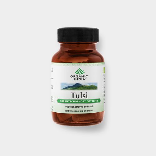 Organic India Tulsi 60 kapslí *IN-BIO-149 certifikát