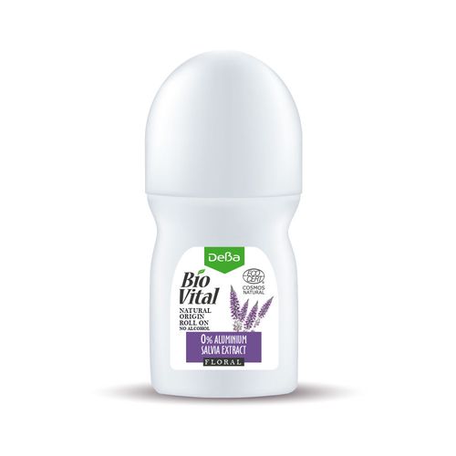 Deodorant roll-on "Floral" BioVital DeBa 50 ml