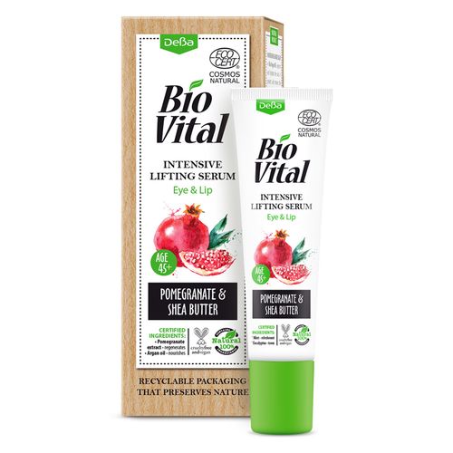 Liftingové sérum na rty a oči 45+ BioVital DeBa 15 ml