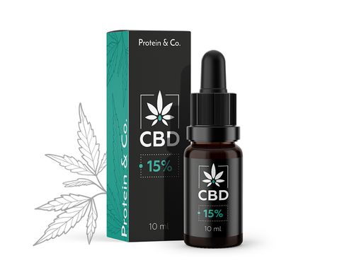 Protein&Co. CBD olej 15% 10 ml (Full Spectrum)