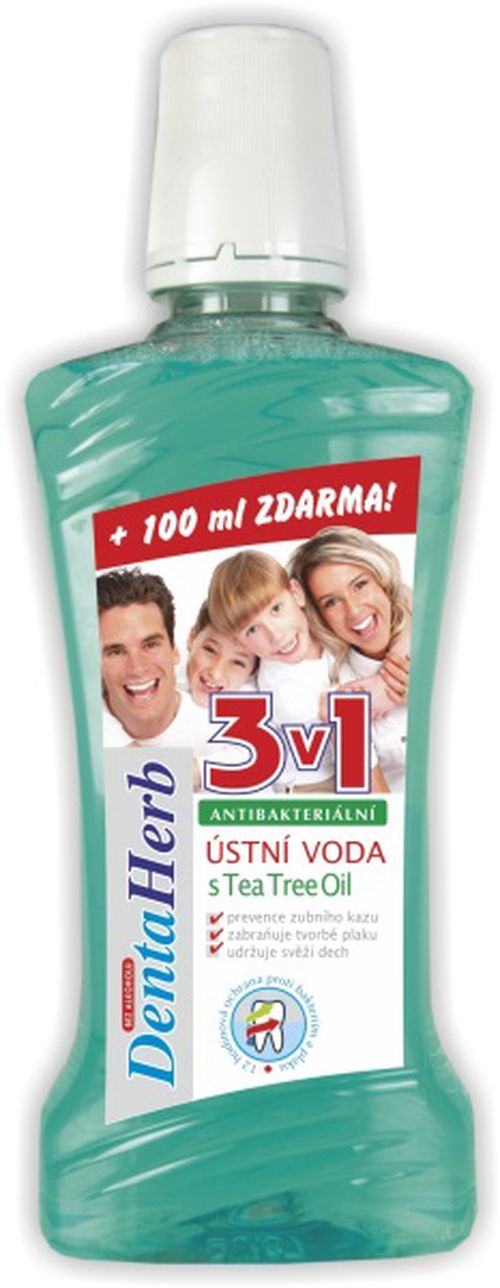 Ústní voda Fresh Mint & Tea Tree Oil DENTA HERB