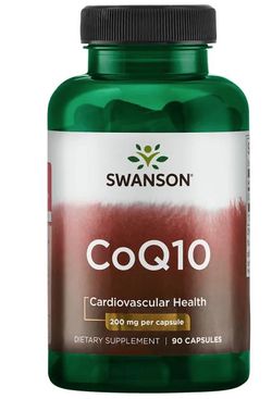 Swanson CoQ10, 200 mg, 90 kapslí