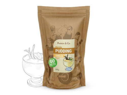 Protein&Co. Keto proteinový pudding Příchuť 1: Vanilla dream, Množství: 210g