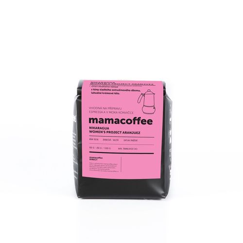 Mamacoffee - Nikaragua Women´s Project Aranjuez, 250g Druh mletí: Mletá