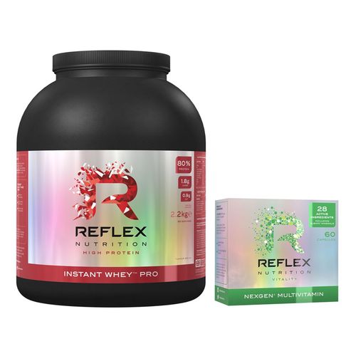 Reflex Instant Whey PRO 2,2kg + Multivitamín Nexgen 60 kapslí ZDARMA Příchuť: Mátový krém