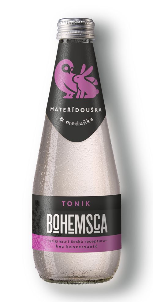Bohemsca Tonic water mateřídouška a meduňka, 330 ml