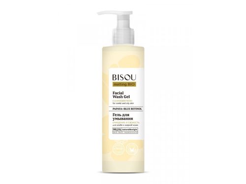 Bisou - Svěží čisticí gel, kombinovaná a mastná pleť, 150 ml