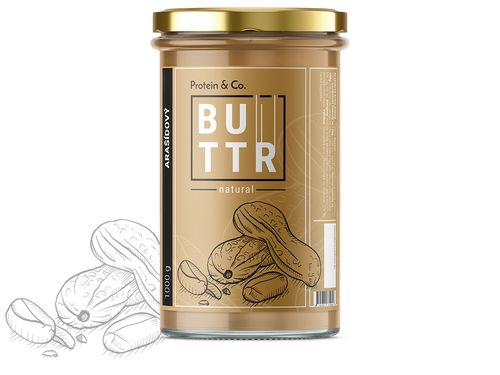 Protein&Co. Arašídový krém 1kg