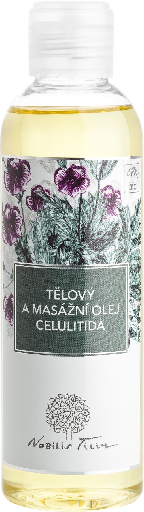 Nobilis Tilia Nobilis, Tělový a masážní olej Celulitida 200ml