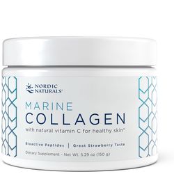 Nordic Naturals - Marine Collagen (mořský kolagen), Jahoda, 150 g