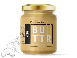 Protein&Co. Kešu máslo 330g