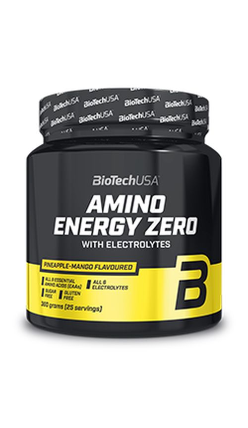 BioTech USA Amino Energy Zero with Electrolytes 360 g Příchuť: Broskový ledový čaj
