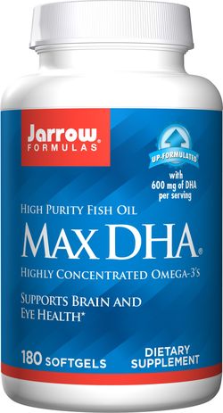 Jarrow Formulas Jarrow Max DHA, 180 kapslí