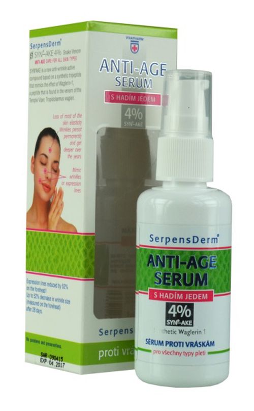 VIVACO Liftingové sérum proti vráskám s hadím jedem SERPENS DERM 40ml