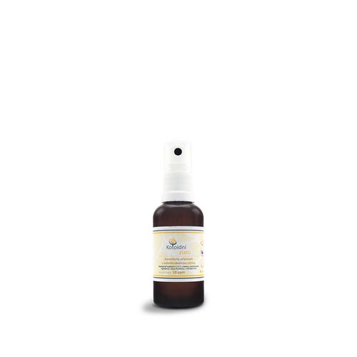 Koloidní stříbro s.r.o. Koloidní zlato sprej, 10 ppm, 50 ml
