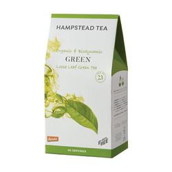 Hampstead Tea London BIO zelený sypaný čaj, 100g *GB-ORG-06 Certifikát